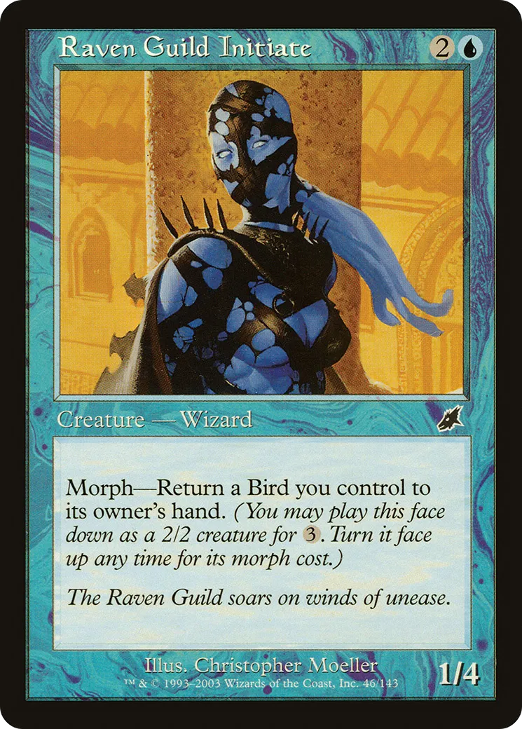 Adepte de la guilde du corbeau — Scourge — Magic: The Gathering