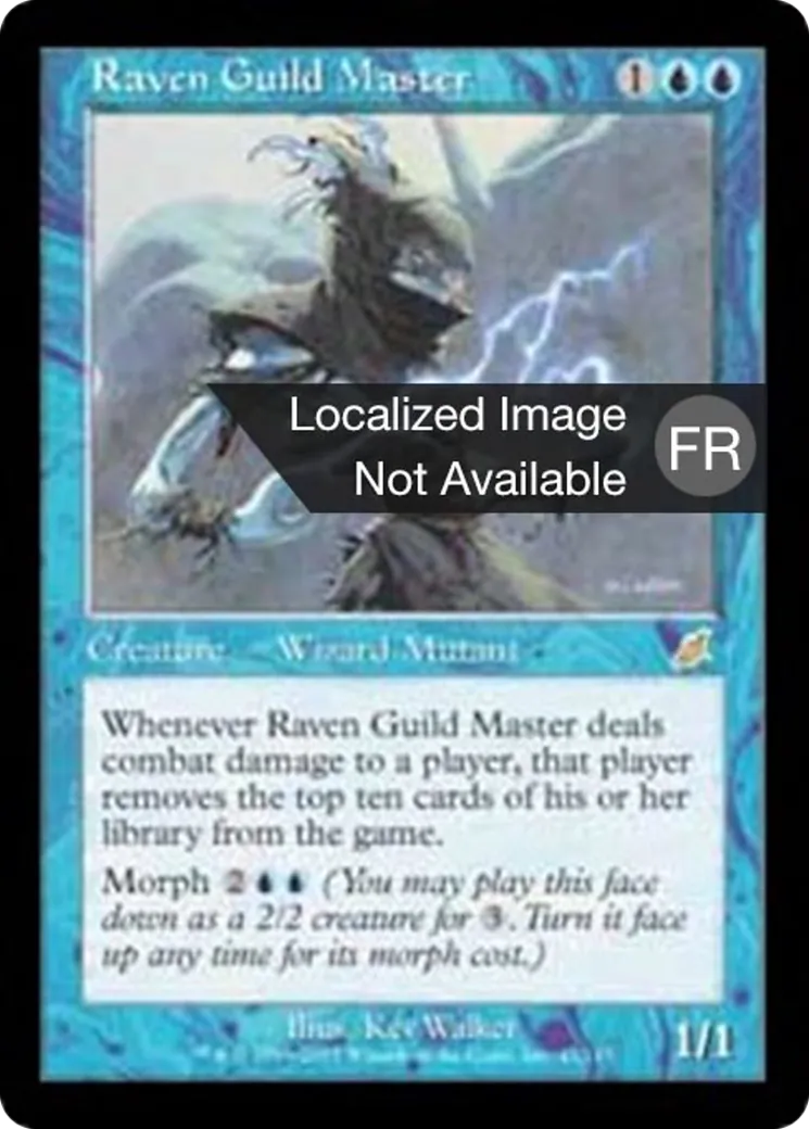 Maître de la guilde du corbeau — Scourge — Magic: The Gathering