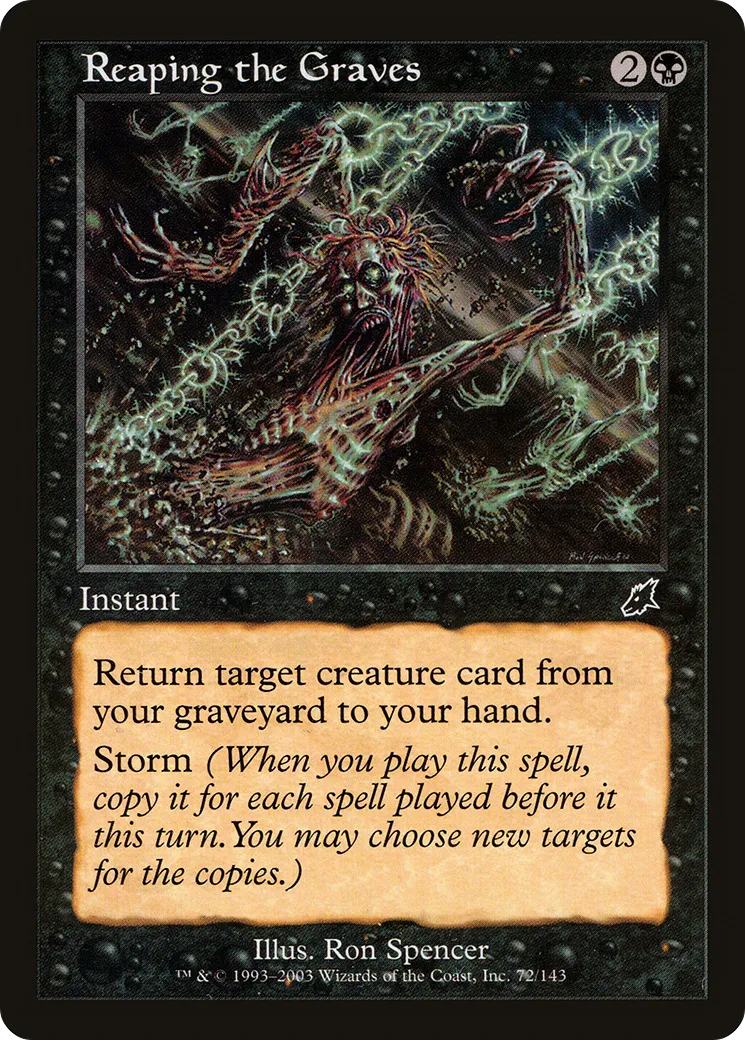 Reaping the Graves — Scourge — Magic: The Gathering