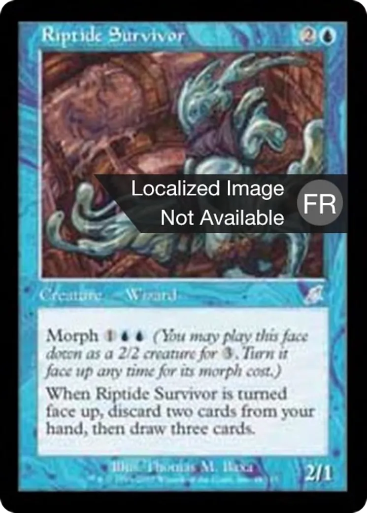 Rescapé du projet Jusant — Scourge — Magic: The Gathering