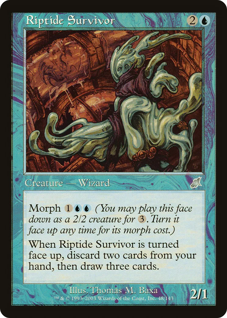 Rescapé du projet Jusant — Scourge — Magic: The Gathering