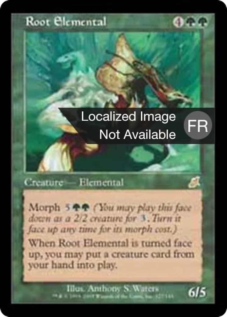 Élémental de racines — Scourge — Magic: The Gathering