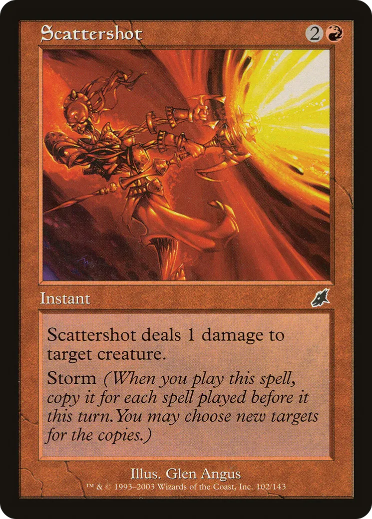 Tir en pluie — Scourge — Magic: The Gathering