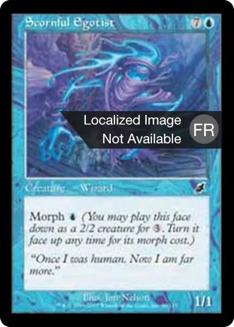 Égotiste dédaigneux — Scourge — Magic: The Gathering