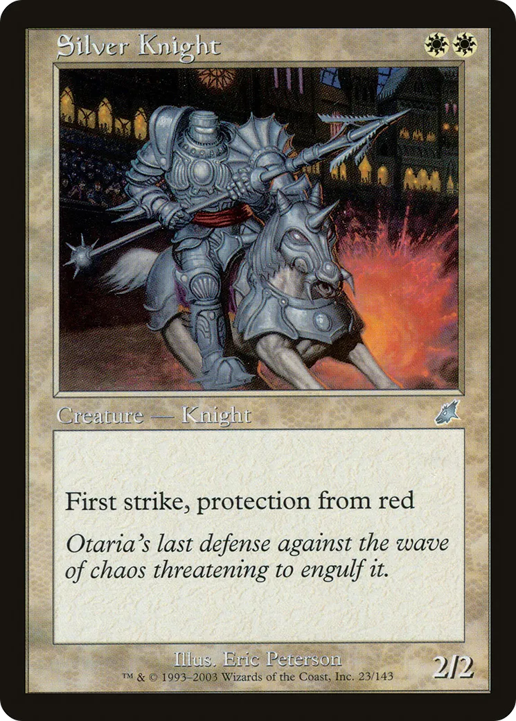 Silver Knight — Scourge — Magic: The Gathering