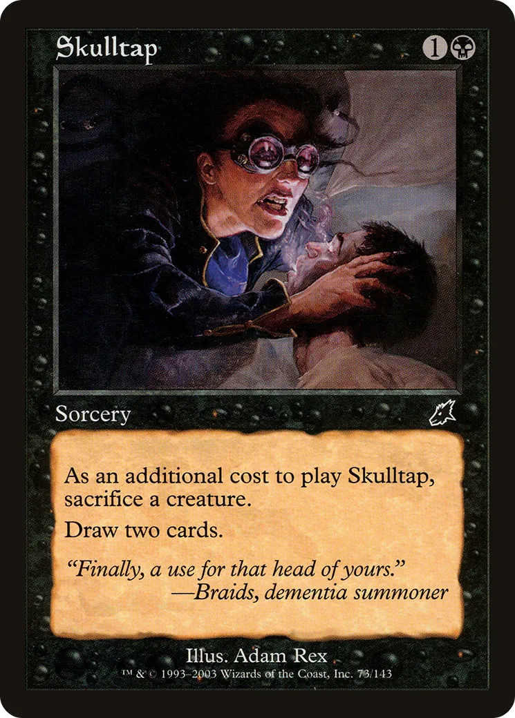 Skulltap — Scourge — Magic: The Gathering