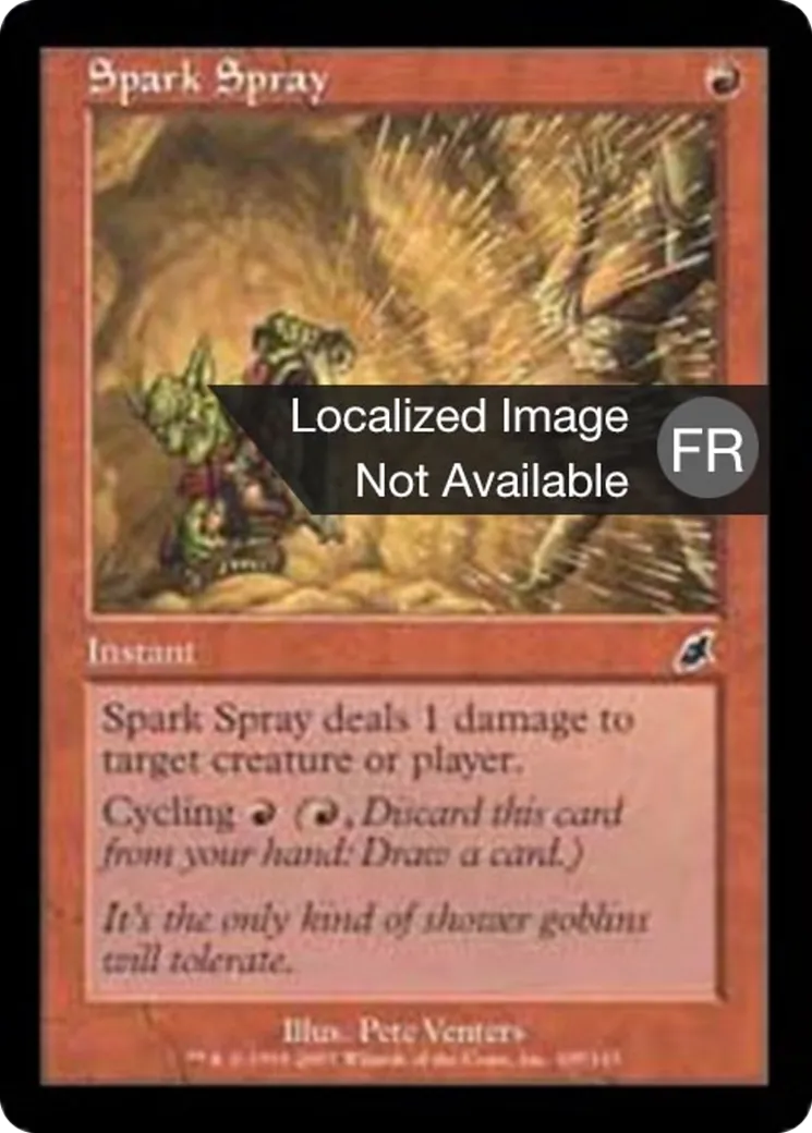 Giclée d'étincelles — Scourge — Magic: The Gathering