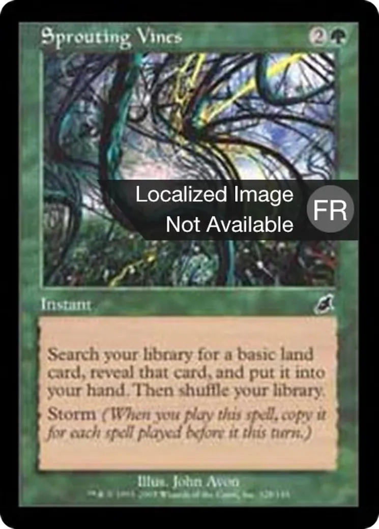 Vignes bourgeonnantes — Scourge — Magic: The Gathering