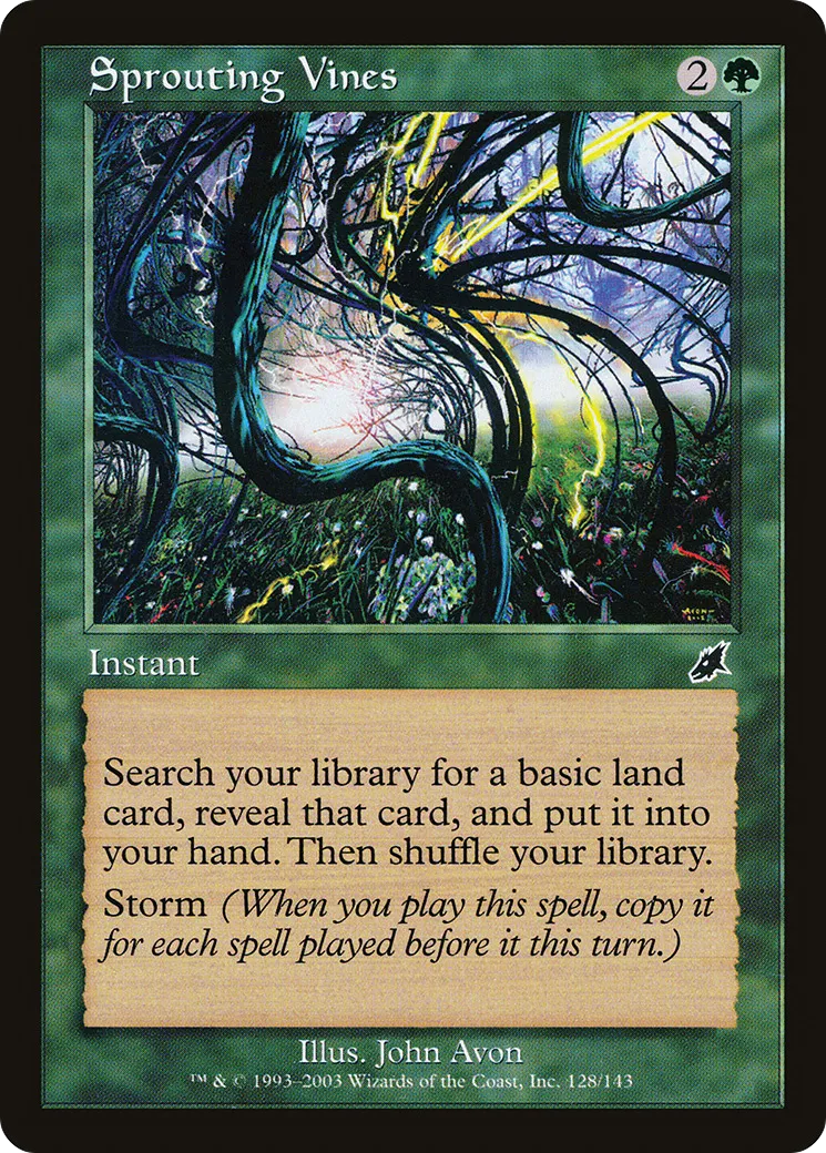 Vignes bourgeonnantes — Scourge — Magic: The Gathering