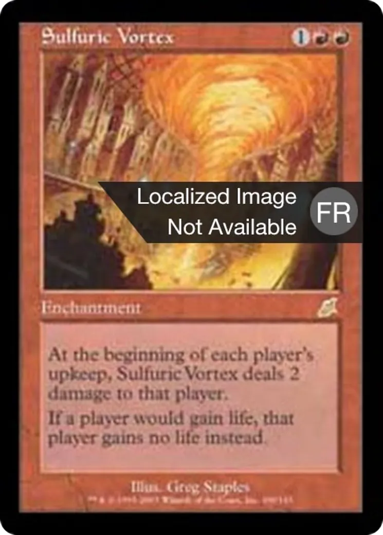 Vortex sulfureux — Scourge — Magic: The Gathering