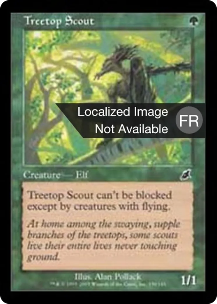 Éclaireur arboricole — Scourge — Magic: The Gathering