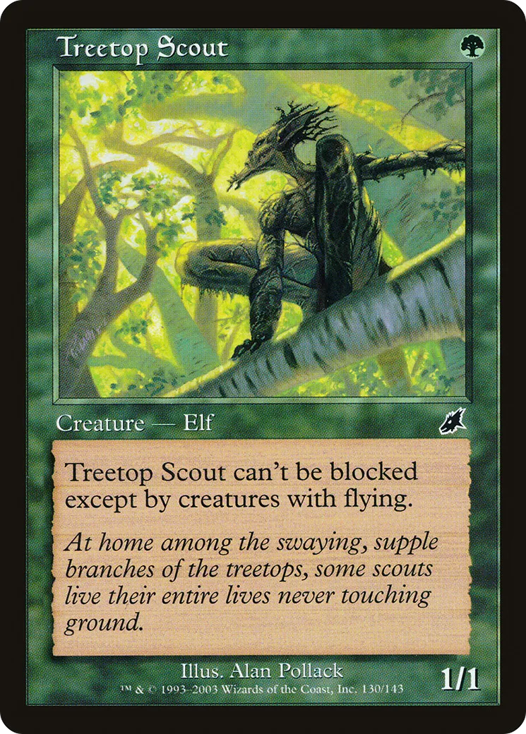 Éclaireur arboricole — Scourge — Magic: The Gathering