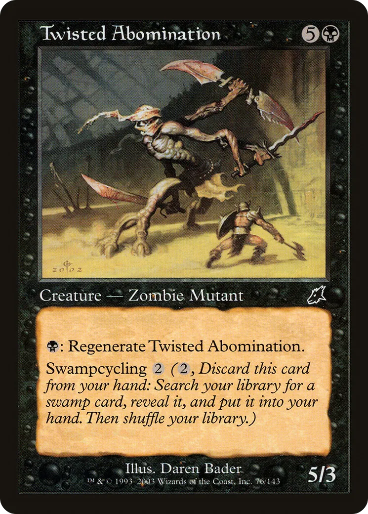 Abomination perverse — Scourge — Magic: The Gathering