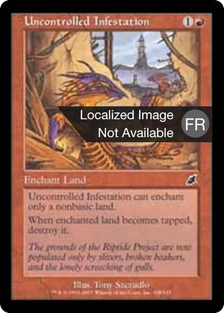 Infestation incontrôlée — Scourge — Magic: The Gathering