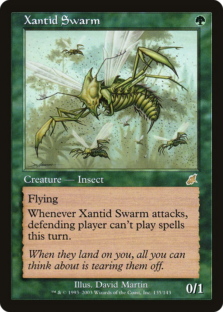 Nuée xanthide — Scourge — Magic: The Gathering