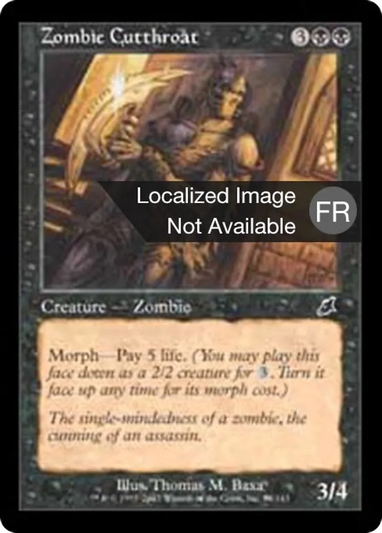 Surineur zombie — Scourge — Magic: The Gathering