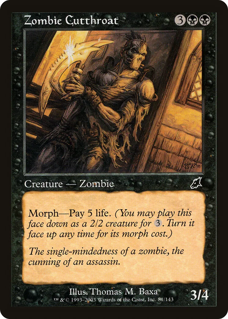 Surineur zombie — Scourge — Magic: The Gathering