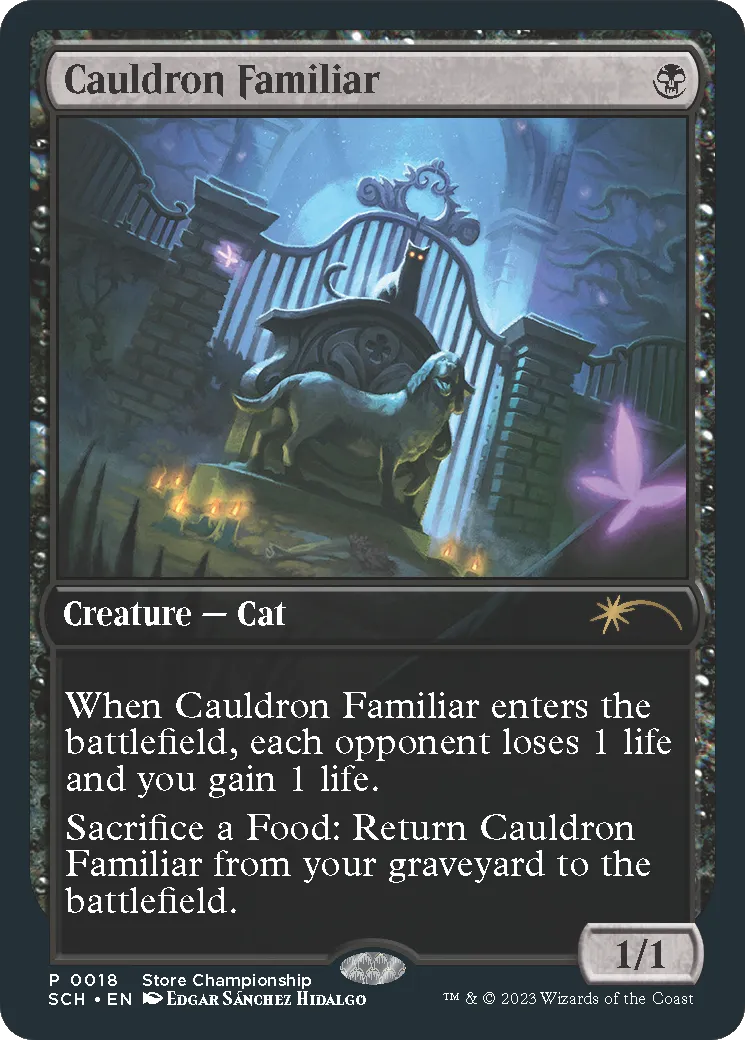 Cauldron Familiar — Store Championships — Magic: The Gathering