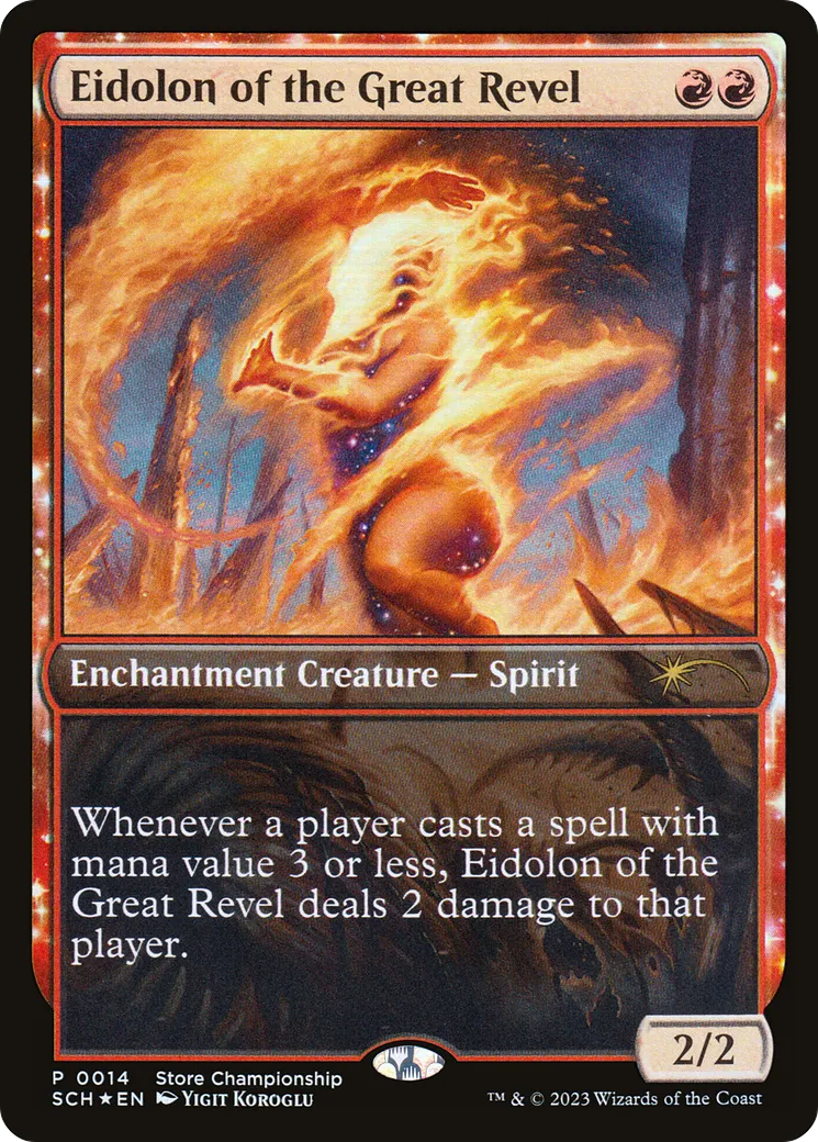 Eidolon of the Great Revel — Store Championships — Magic: The Gathering