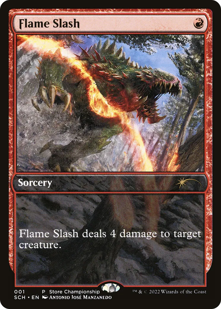 Balafre de flammes — Store Championships — Magic: The Gathering