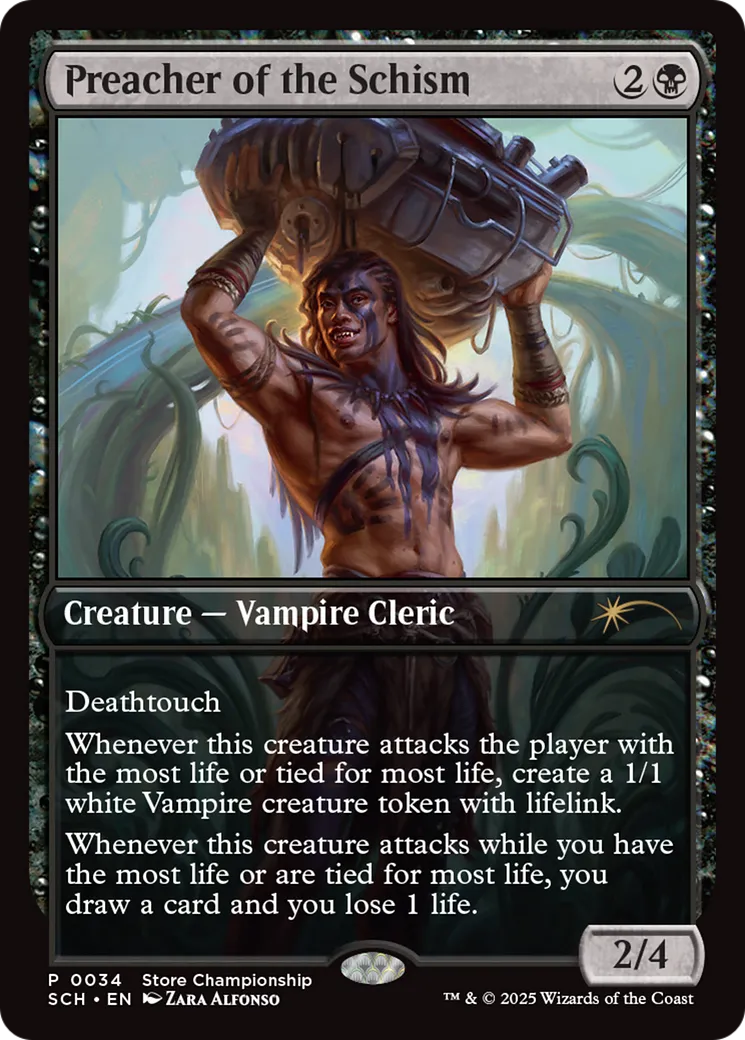 Preacher of the Schism — Store Championships — Magic: The Gathering