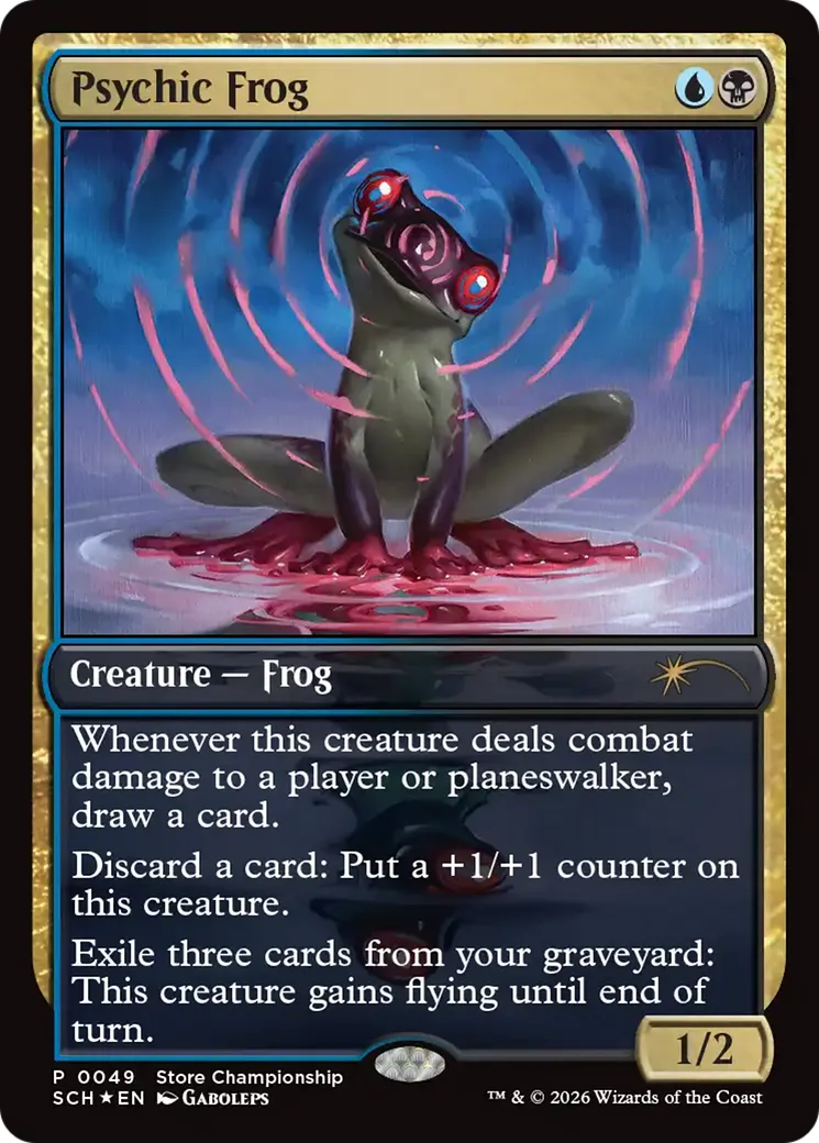 Grenouille psychique — Store Championships — Magic: The Gathering