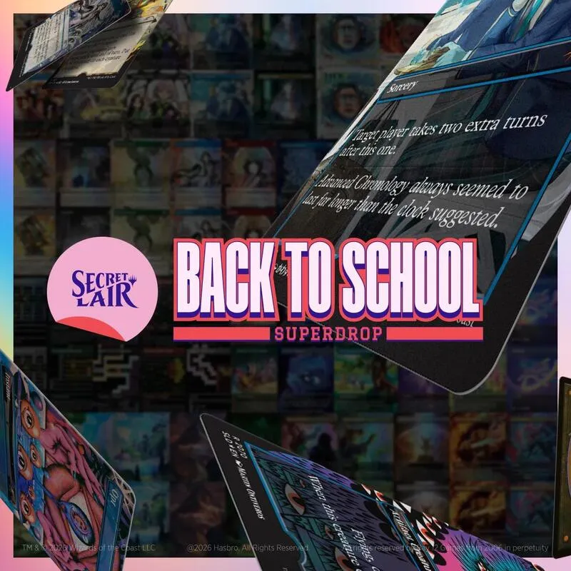 Secret Lair Back to School Superdrop This Will Be On The Test Everything Bundle from Secret Lair Drop - Magic: The Gathering
