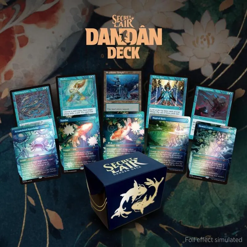Secret Lair Deck Dandan Deck — Secret Lair Drop — Magic: The Gathering