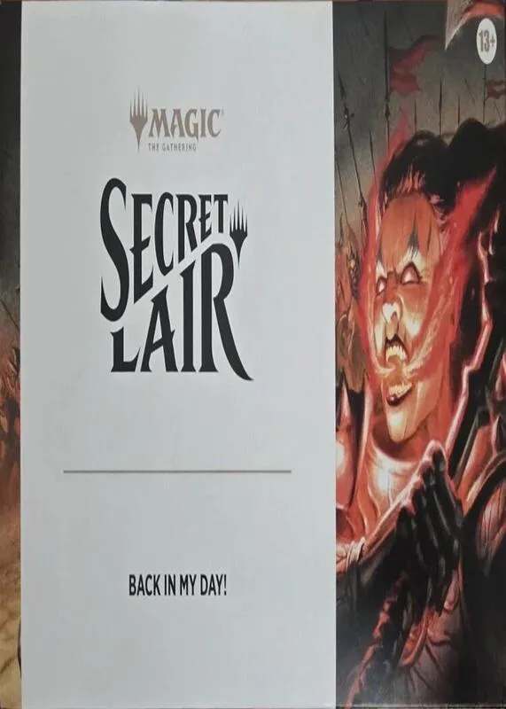 Secret Lair Drop Back in My Day Non Foil Edition — Secret Lair Drop — Magic: The Gathering