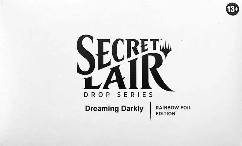 Secret Lair Drop Dreaming Darkly Rainbow Foil Edition — Secret Lair Drop — Magic: The Gathering