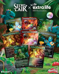 Secret Lair Drop Extra Life 2025 Secret Lair x Play-Doh Squishful Thinking Rainbow Foil — Secret Lair Drop — Magic: The Gathering