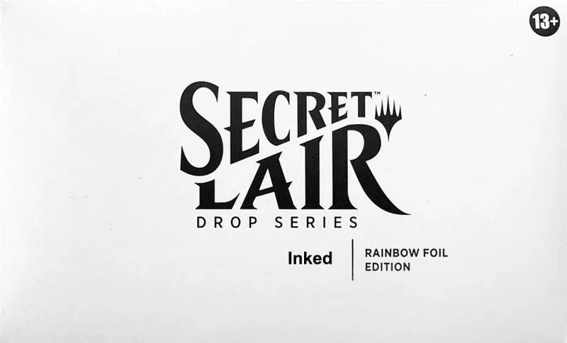 Secret Lair Drop Inked Rainbow Foil Edition — Secret Lair Drop — Magic: The Gathering