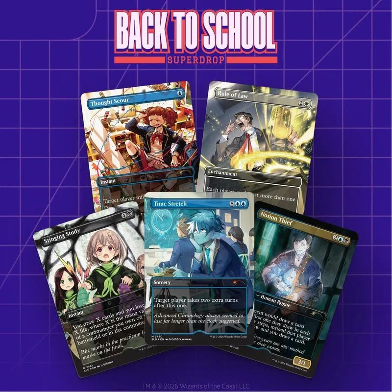 Secret Lair Drop Maho Gakuin Seishun Hakusho Non Foil Edition — Secret Lair Drop — Magic: The Gathering