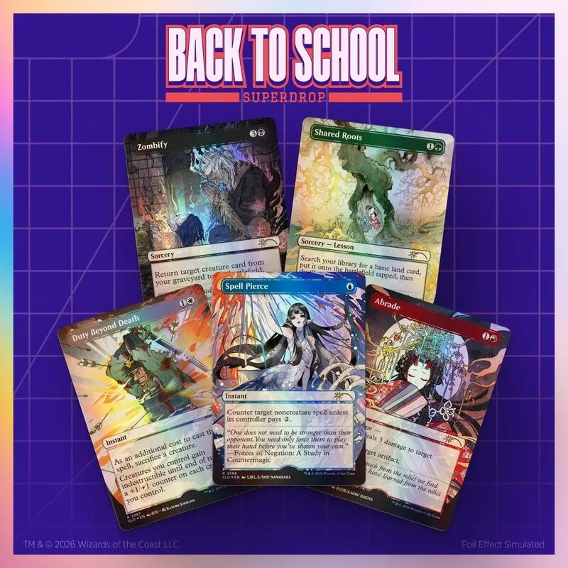 Secret Lair Drop Return to Mystical Archive Traditional Foil Edition — Secret Lair Drop — Magic: The Gathering