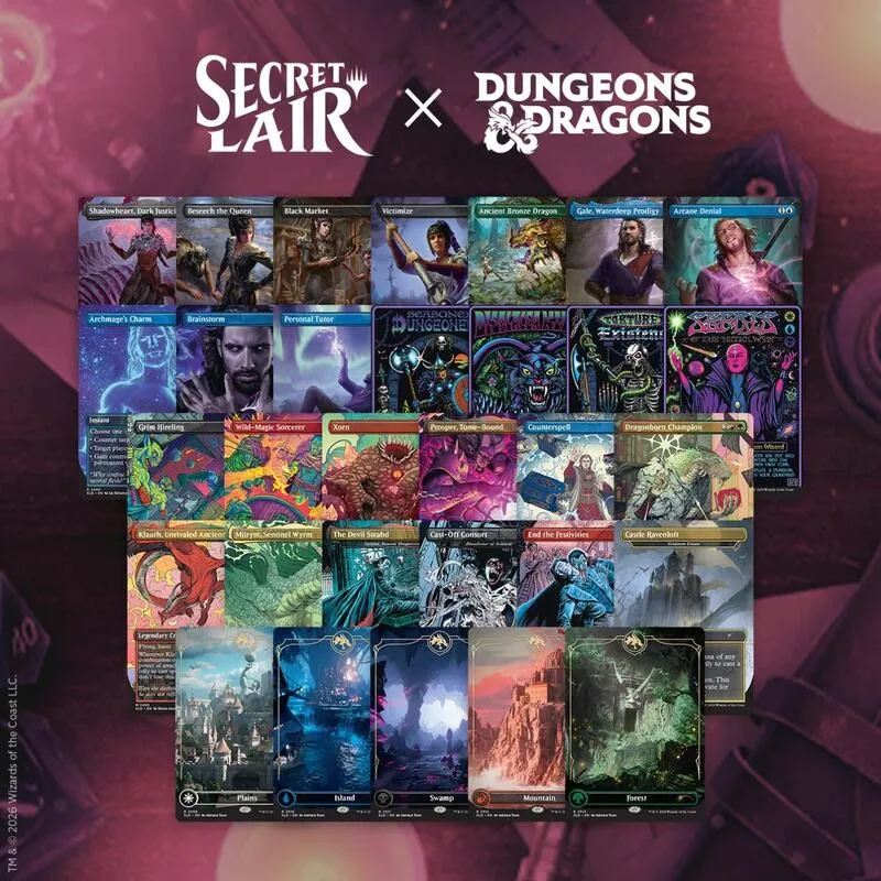 Secret Lair Drop Roll for Initiative Superdrop The Bag of Holding Non Foil Bundle — Secret Lair Drop — Magic: The Gathering