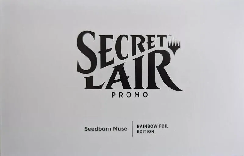 Secret Lair Drop Secret Lair Promo Seedborn Muse Rainbow Foil Edition — Secret Lair Drop — Magic: The Gathering