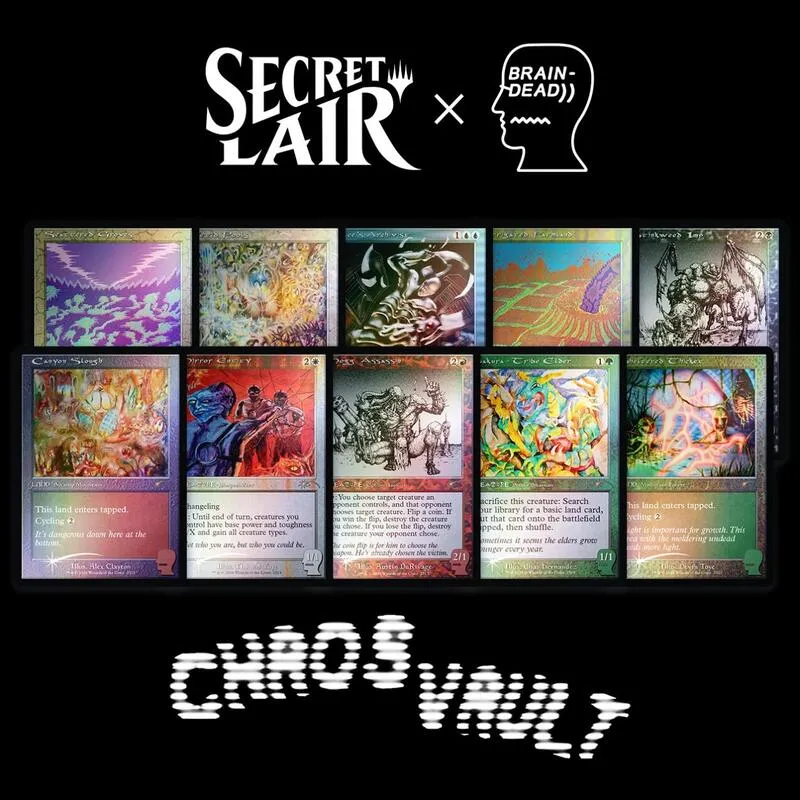 Secret Lair Drop Secret Lair x Brain Dead New Earth Mentality Traditional Foil Edition — Secret Lair Drop — Magic: The Gathering