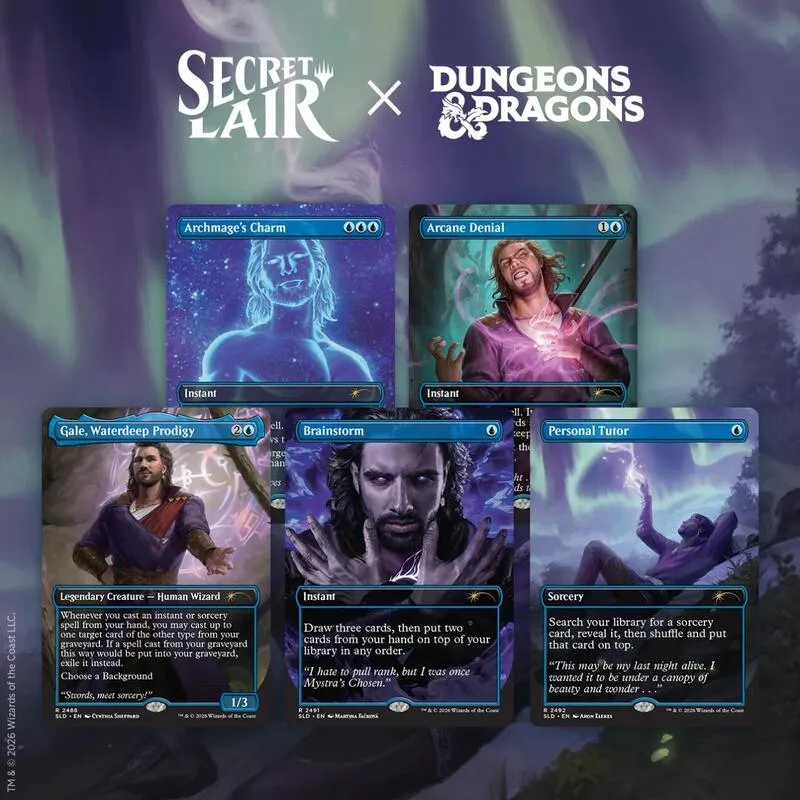 Secret Lair Drop Secret Lair x Dungeons and Dragons Gales Ambition Non Foil Edition — Secret Lair Drop — Magic: The Gathering