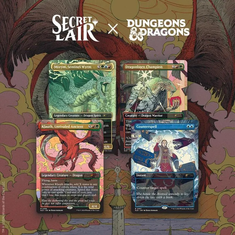 Secret Lair Drop Secret Lair x Dungeons and Dragons Whispers in Candlekeep Non Foil Edition — Secret Lair Drop — Magic: The Gathering