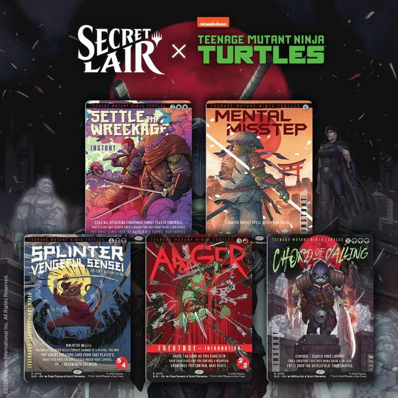 Secret Lair Drop Secret Lair x Teenage Mutant Ninja Turtles The Last Ronin Non Foil Edition — Secret Lair Drop — Magic: The Gathering