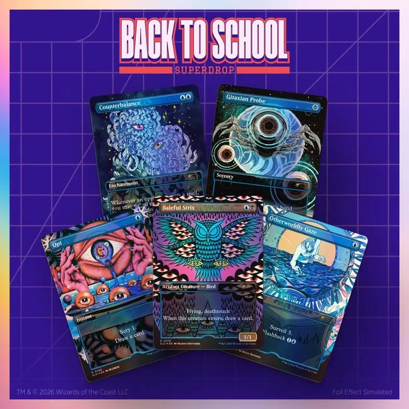 Secret Lair Drop The Eyes Have It Rainbow Foil Edition — Secret Lair Drop — Magic: The Gathering