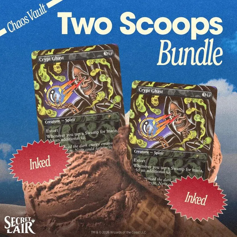 Secret Lair Drop Two Scoops Double Chocolate Bundle — Secret Lair Drop — Magic: The Gathering
