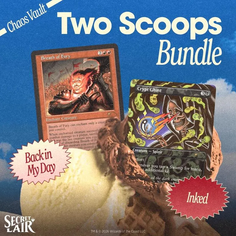 Secret Lair Drop Two Scoops The House Special Bundle — Secret Lair Drop — Magic: The Gathering