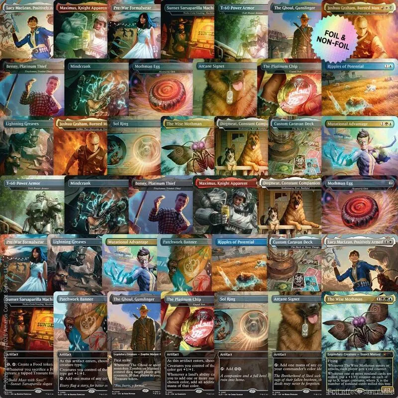 Secret Lair x Fallout Rad Superdrop The Built To Last Everything Bundle from Secret Lair Drop - Magic: The Gathering
