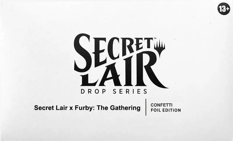 Secret Lair x Furby The Gathering Confetti Foil Edition — Secret Lair Drop — Magic: The Gathering