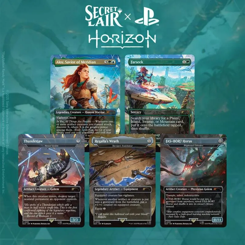 Secret Lair x Horizon Into the Forbidden West Non Foil Edition — Secret Lair Drop — Magic: The Gathering