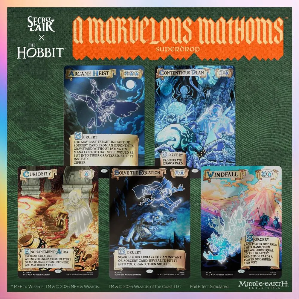 Secret Lair x The Hobbit: A Marvelous Mathoms - He Who Walks Unseen (foil) — Secret Lair Drop — Magic: The Gathering