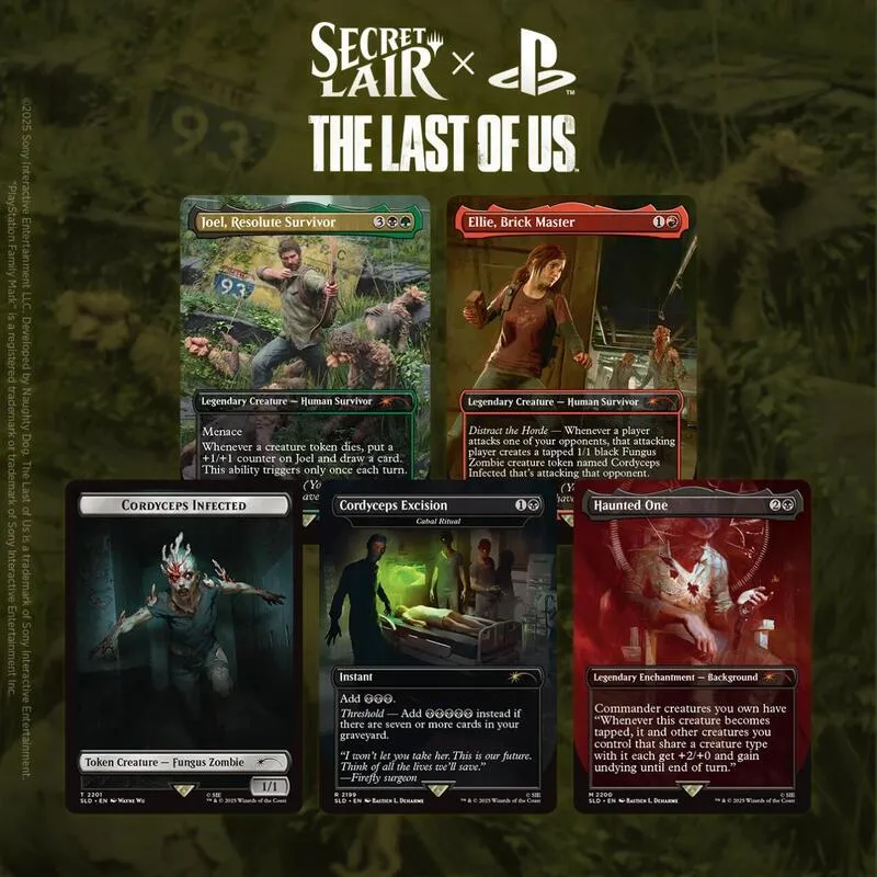 Secret Lair x The Last of Us Part I Non Foil Edition — Secret Lair Drop — Magic: The Gathering