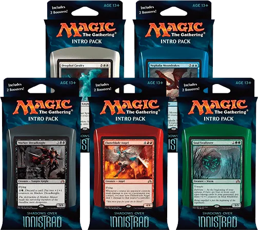Display d'Intro Packs Ténèbres sur Innistrad — Shadows over Innistrad — Magic: The Gathering