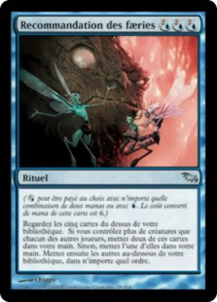 Recommandation des faeries — Shadowmoor — Magic: The Gathering